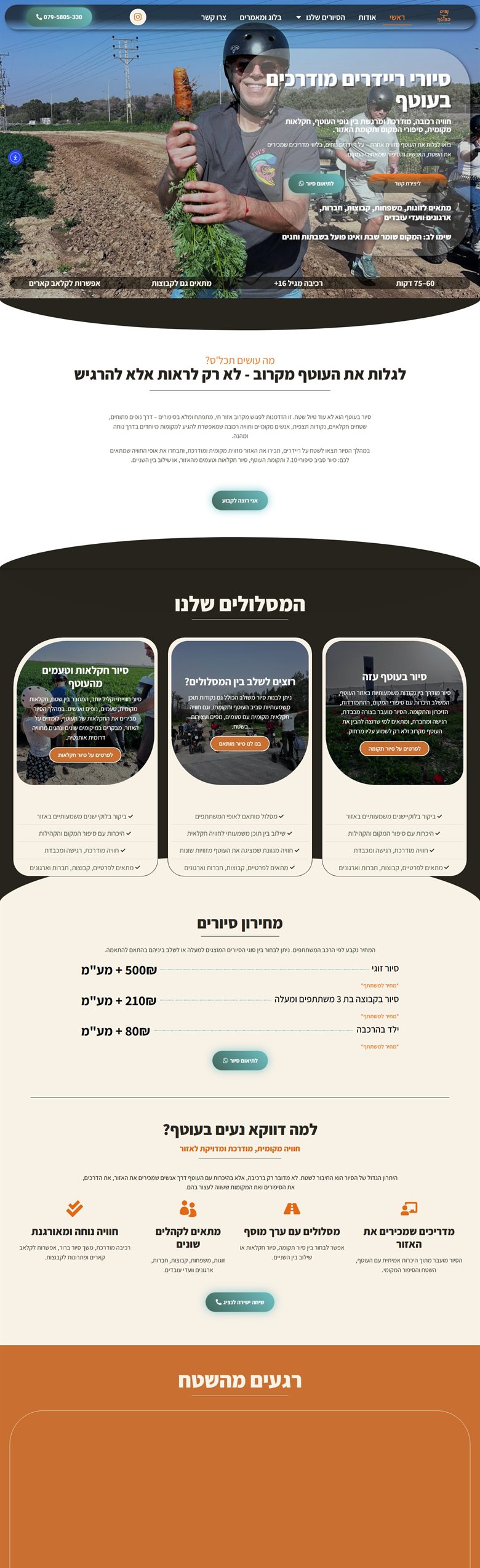 האתרים שלנו