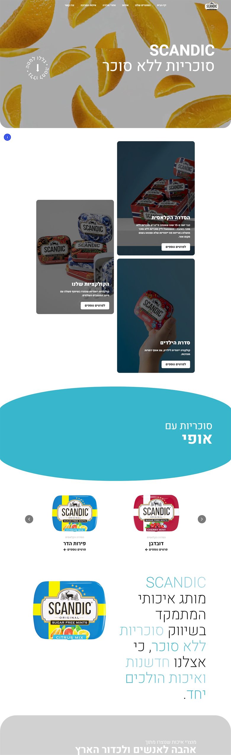 SCANDIC ISRAEL — אתר שבנינו